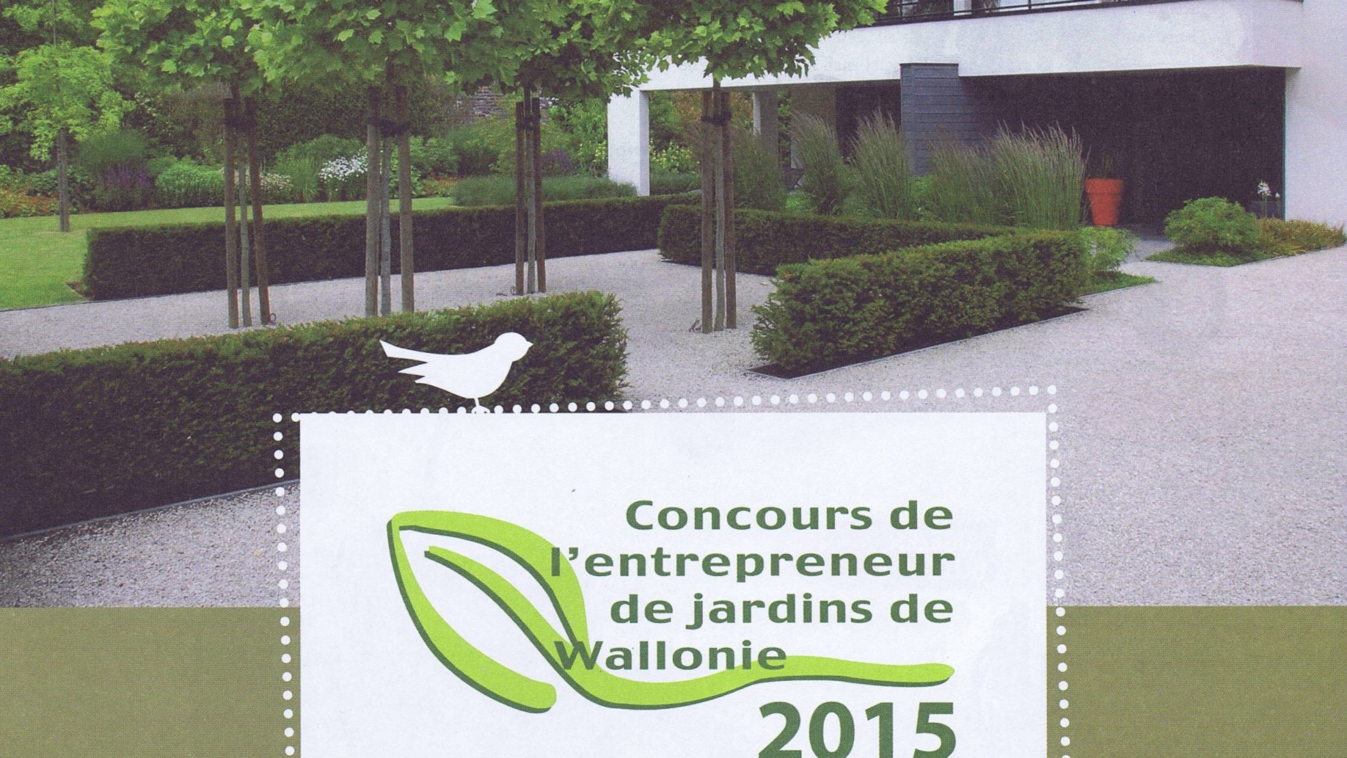 Concours de l'entrepreneur de jardin 2015